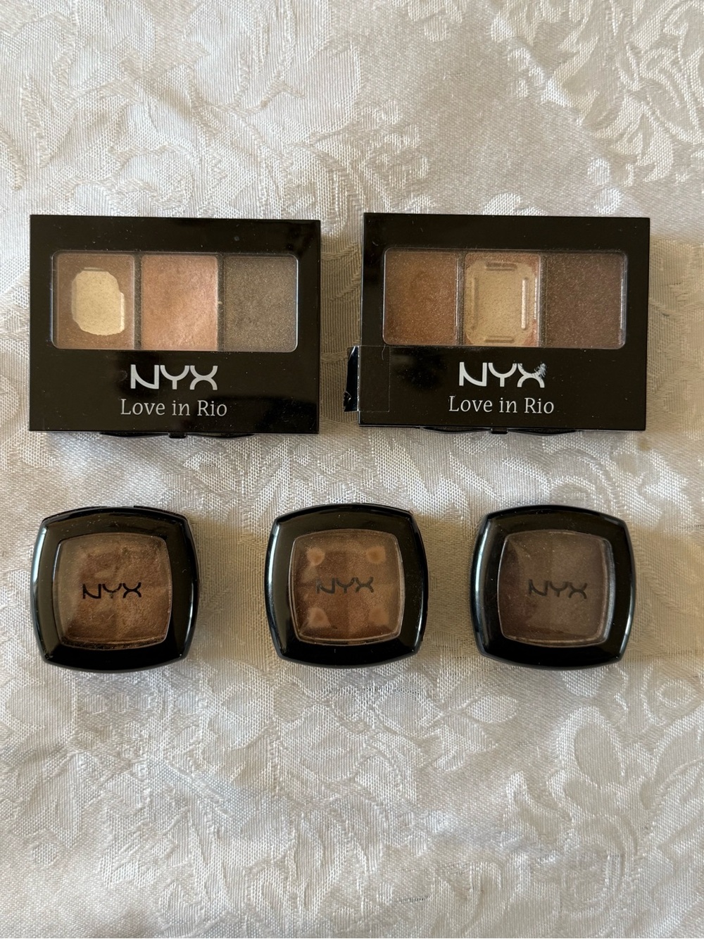 NYX Neutral Brown & Bronze Eyeshadow Collection
